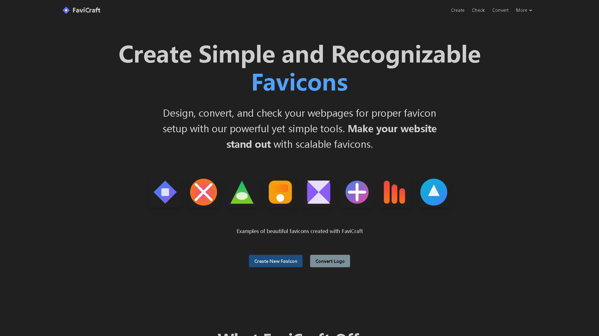 FaviCraft Interface Screenshot - Art & Creative Design Tool