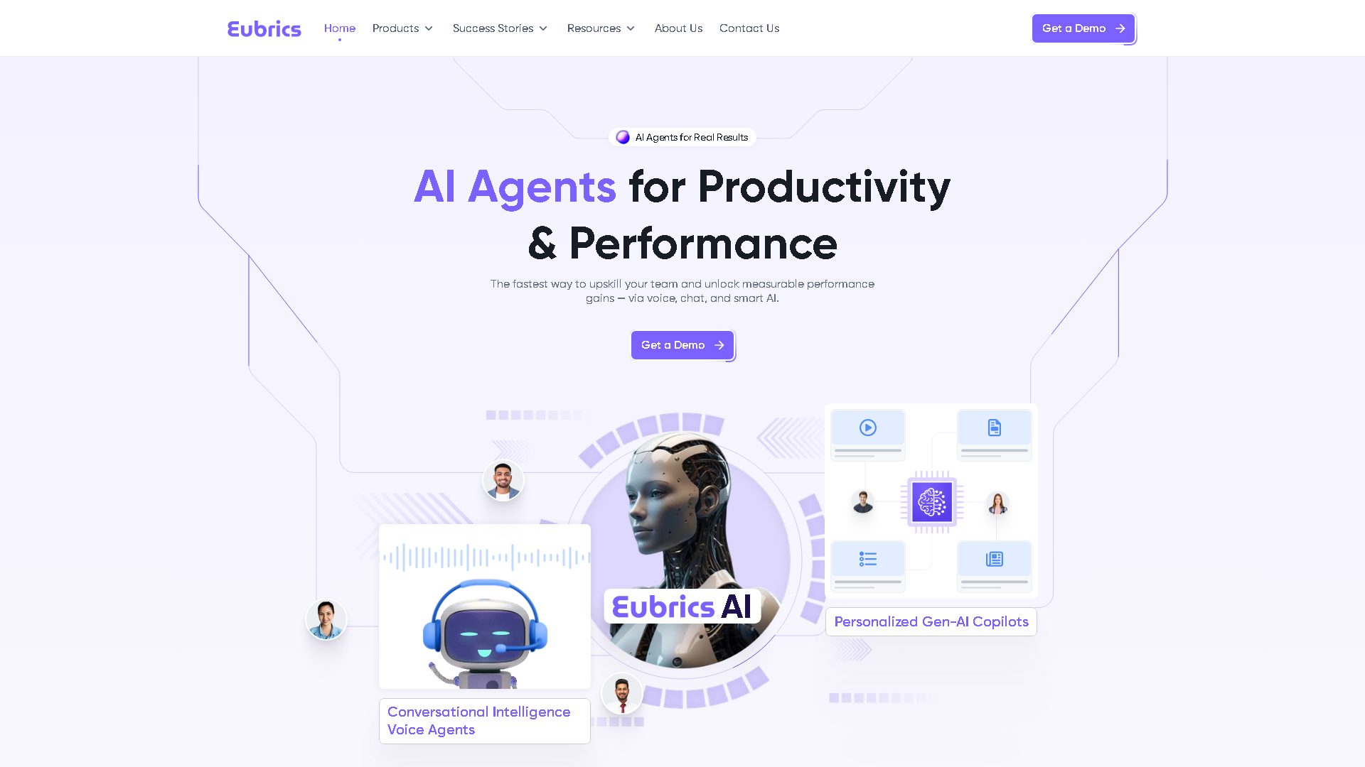 Eubrics Interface Screenshot - Marketing & SEO Tool