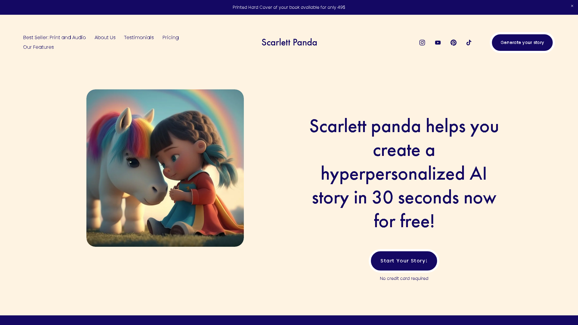 Scarlett Panda Interface Screenshot - Writing & Editing Tool
