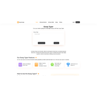 EssayTyper Logo - Writing & Editing Tool