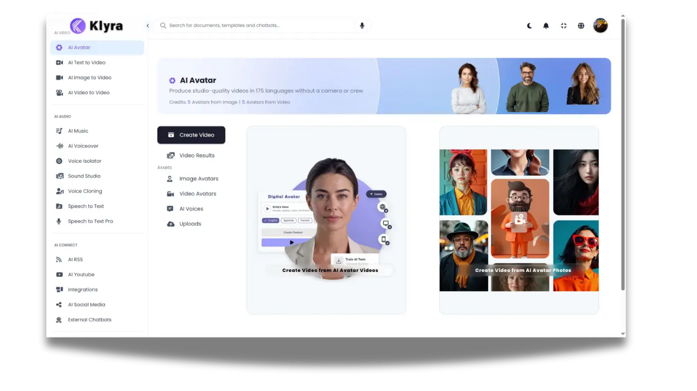 Klyra AI Logo - Writing & Editing Tool