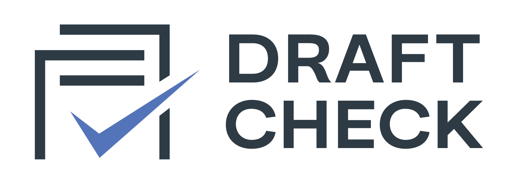 DraftCheck Logo - Writing & Editing Tool