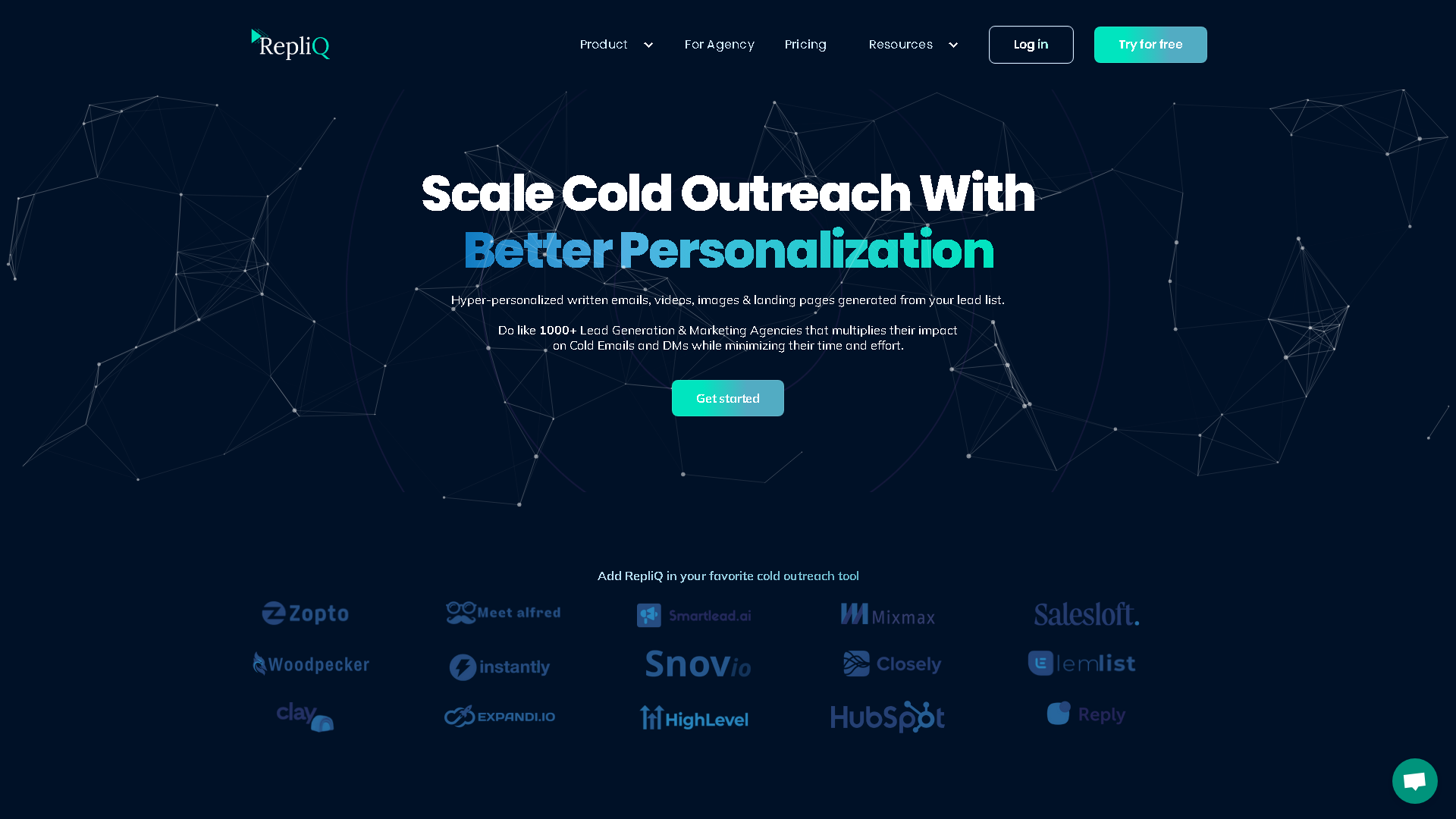RepliQ Interface Screenshot - Coding & Development Tool
