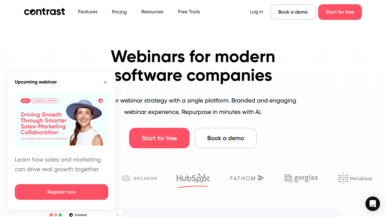 getcontrast.io Interface Screenshot - Writing & Editing Tool