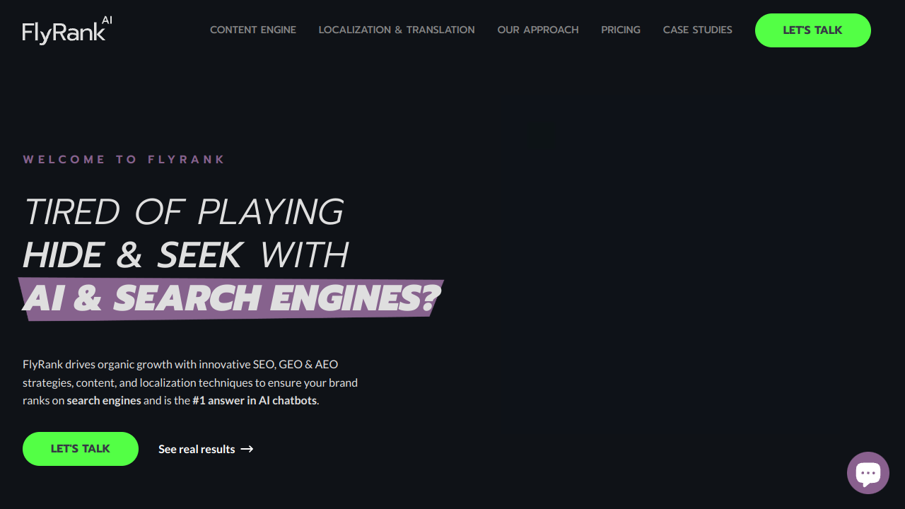 FlyRank Pricing Interface Screenshot - Writing & Editing Tool
