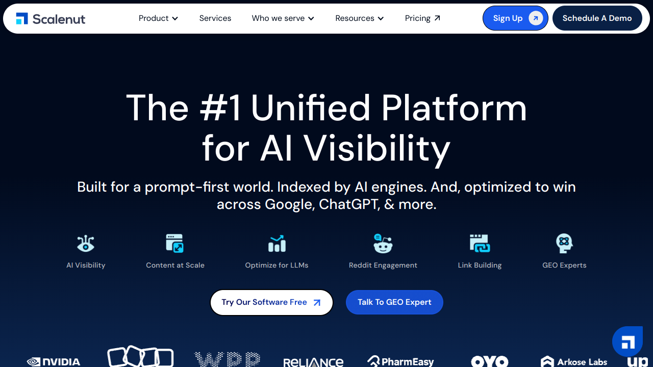 scalenut.com Interface Screenshot - Writing & Editing Tool