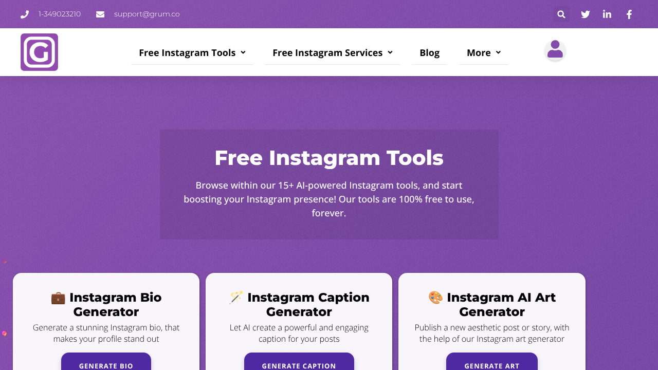 Grum Interface Screenshot - Writing & Editing Tool