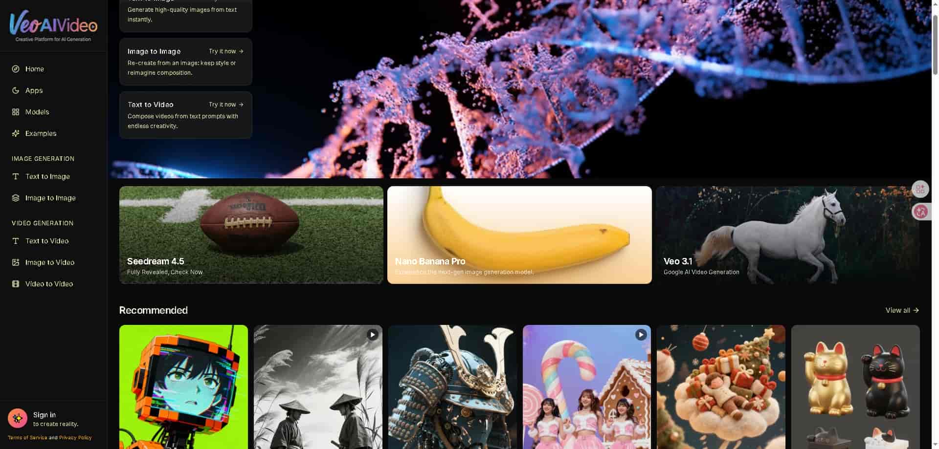 veo ai video screenshot