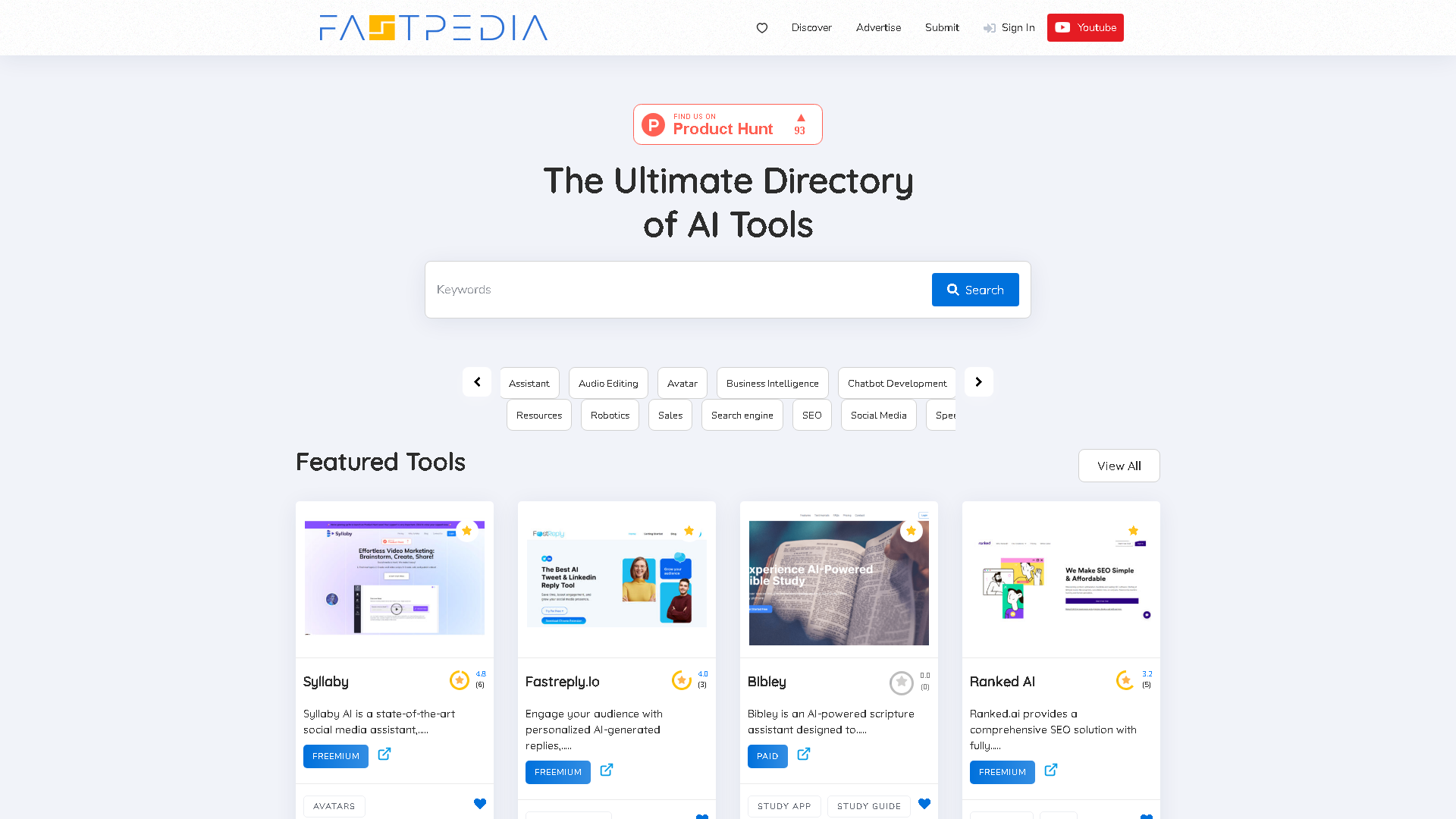 Fastpedia Interface Screenshot - Office & Productivity Tool