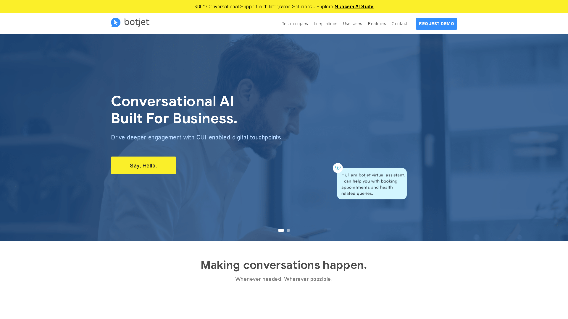 Botjet Interface Screenshot - Writing & Editing Tool