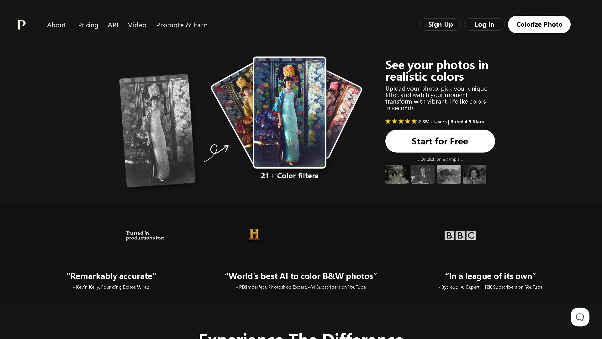 Palette App Interface Screenshot - Image Generation & Editing Tool