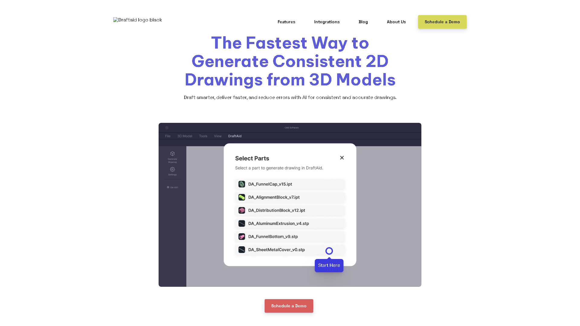 DraftAid Interface Screenshot - Art & Creative Design Tool