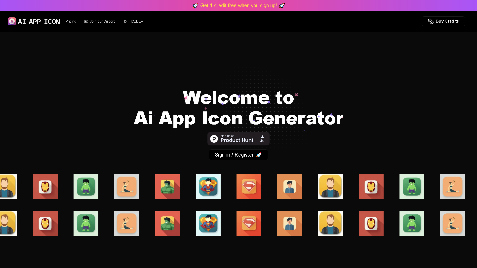 AI App Icon Generator Interface Screenshot - Art & Creative Design Tool