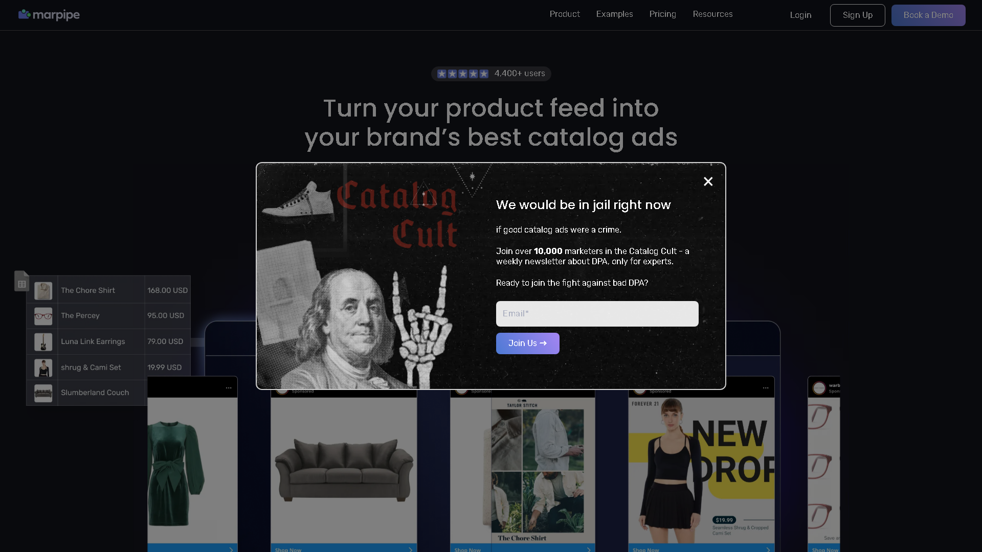 Marpipe Interface Screenshot - Writing & Editing Tool