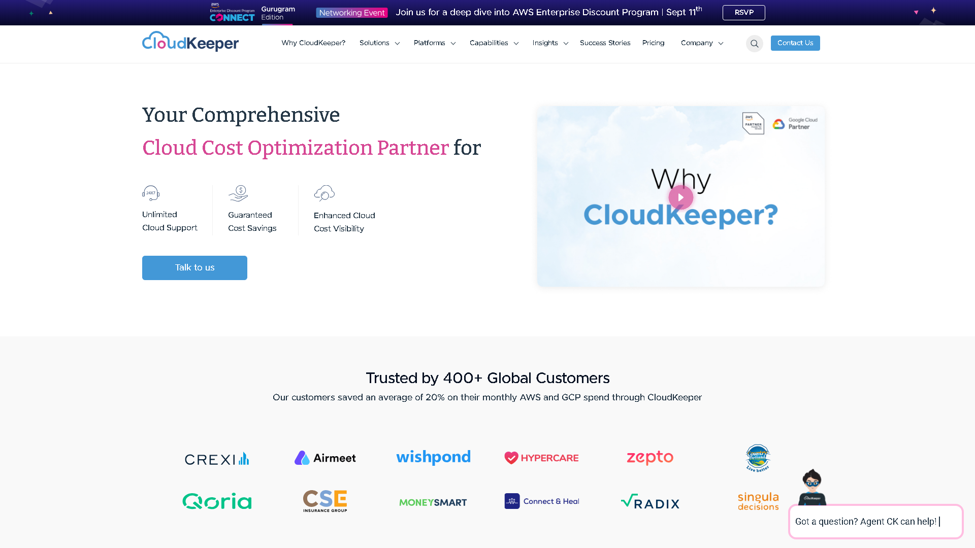 CloudKeeper Interface Screenshot - Coding & Development Tool