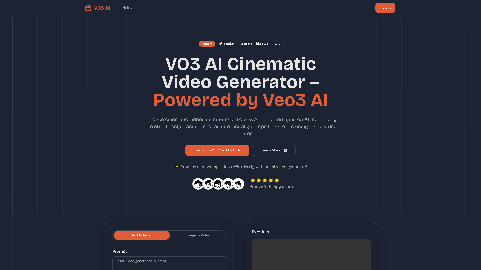 AIVO3.com Interface Screenshot - Writing & Editing Tool