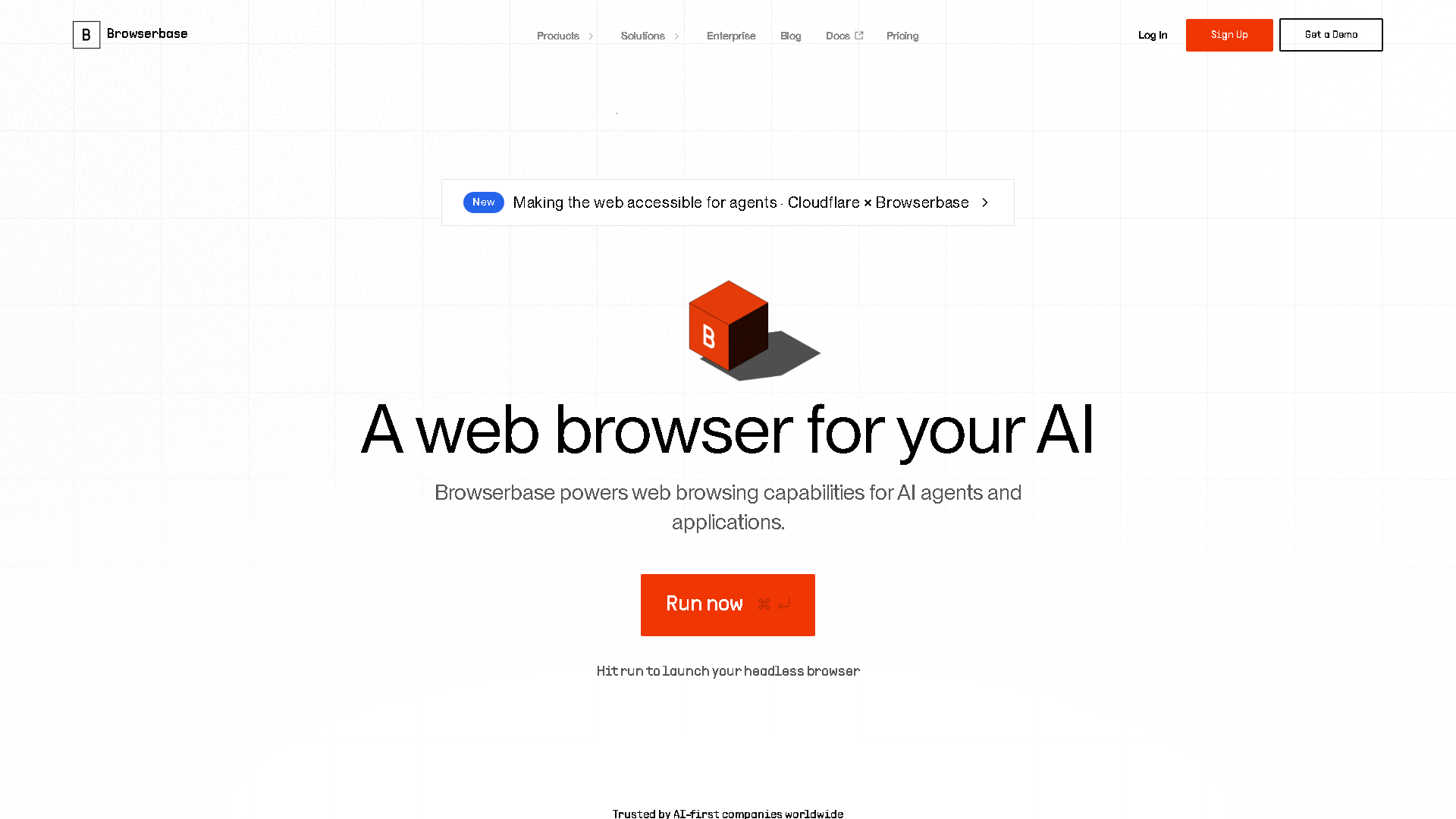 Browserbase Interface Screenshot - Coding & Development Tool