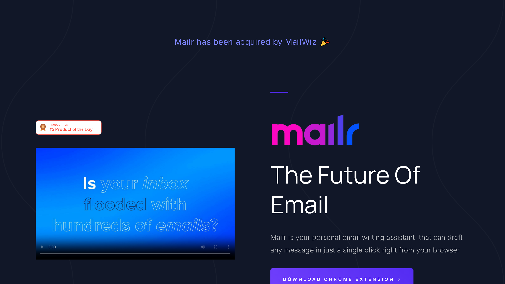 Mailr Interface Screenshot - Writing & Editing Tool