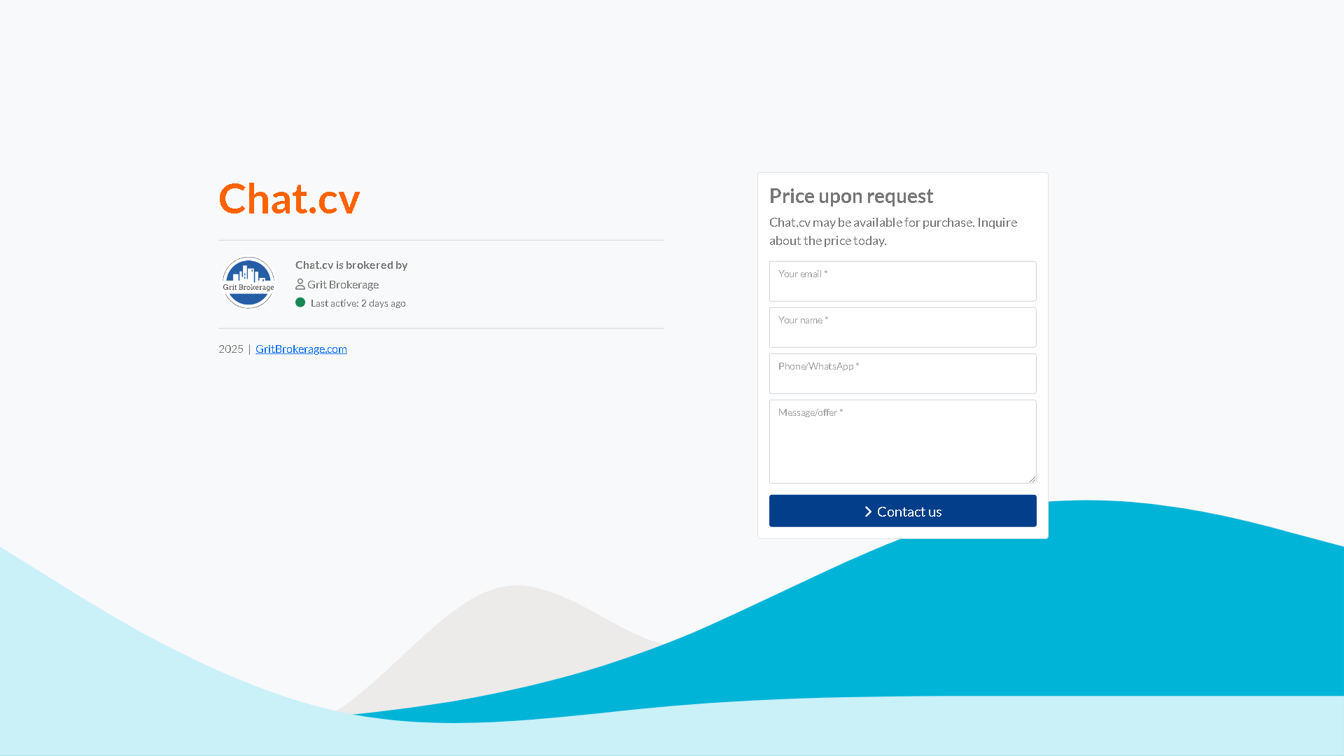 Chat CV Interface Screenshot - Office & Productivity Tool