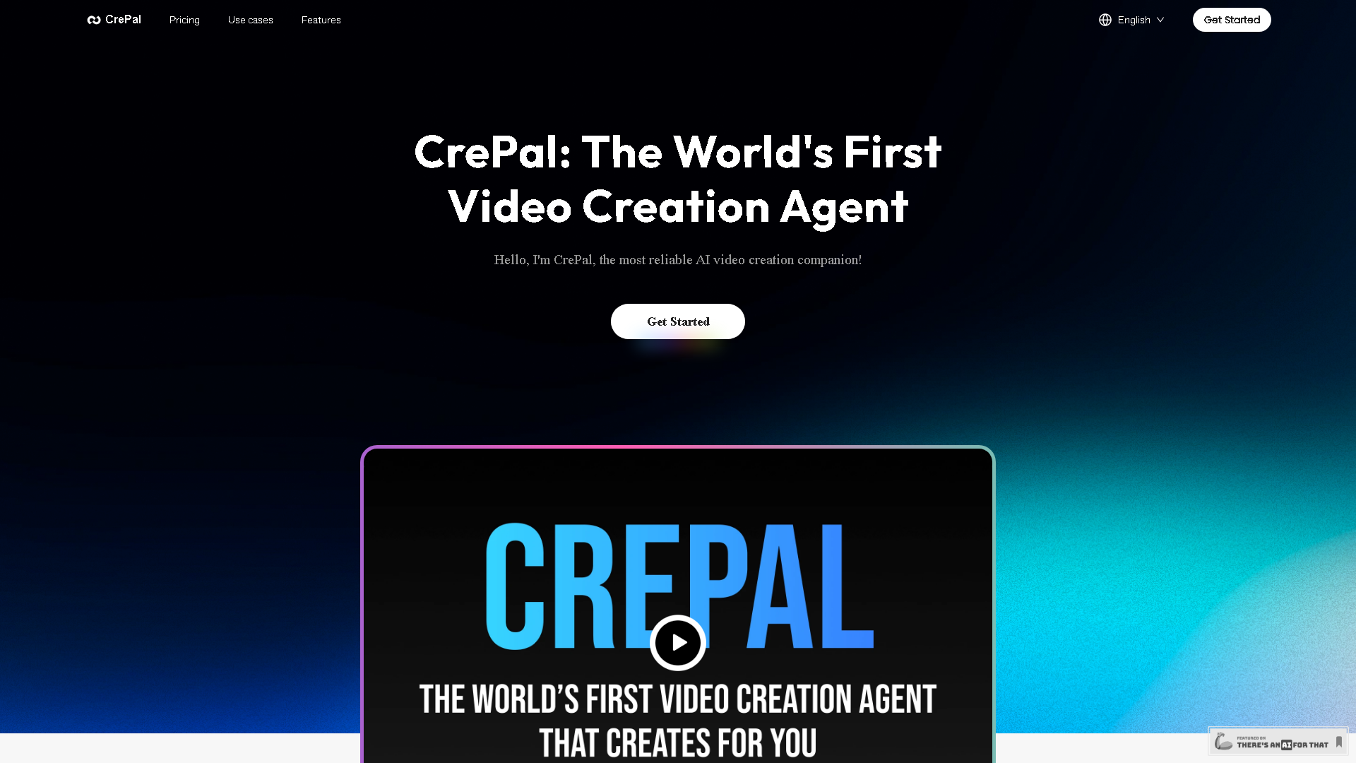 CrePal Interface Screenshot - Writing & Editing Tool