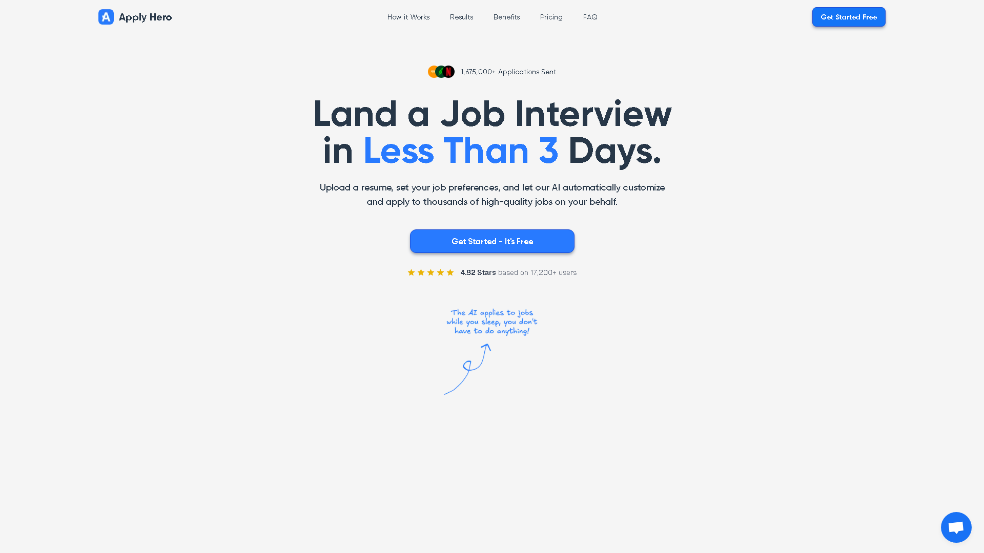 Apply Hero AI Interface Screenshot - Writing & Editing Tool