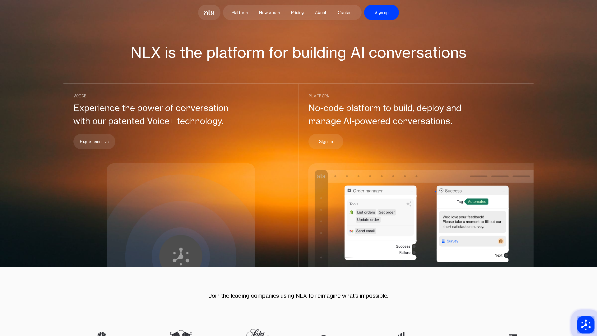 NLX Interface Screenshot - Writing & Editing Tool