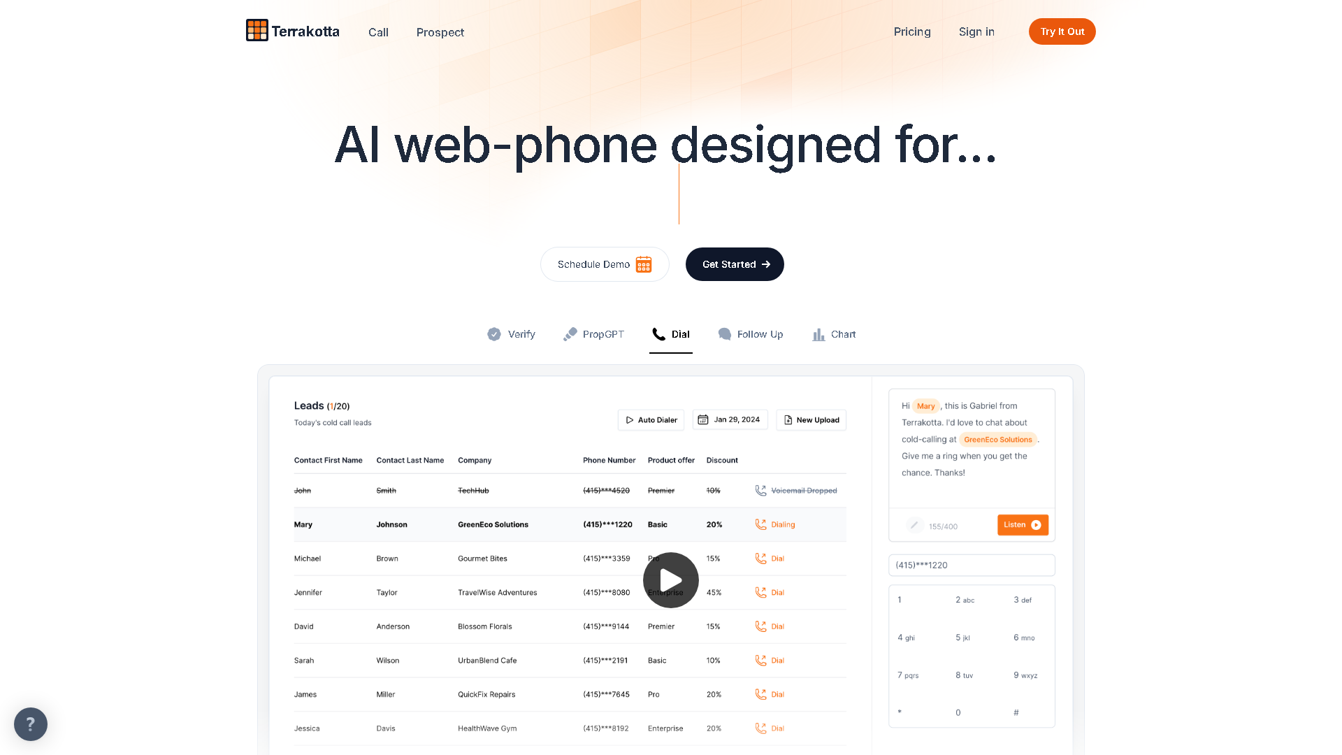 Terrakotta Interface Screenshot - Writing & Editing Tool