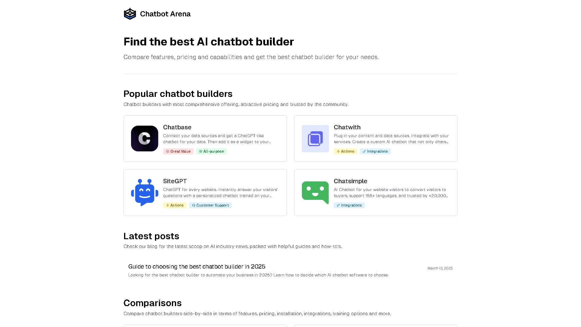 Chatbot Arena Interface Screenshot - Writing & Editing Tool