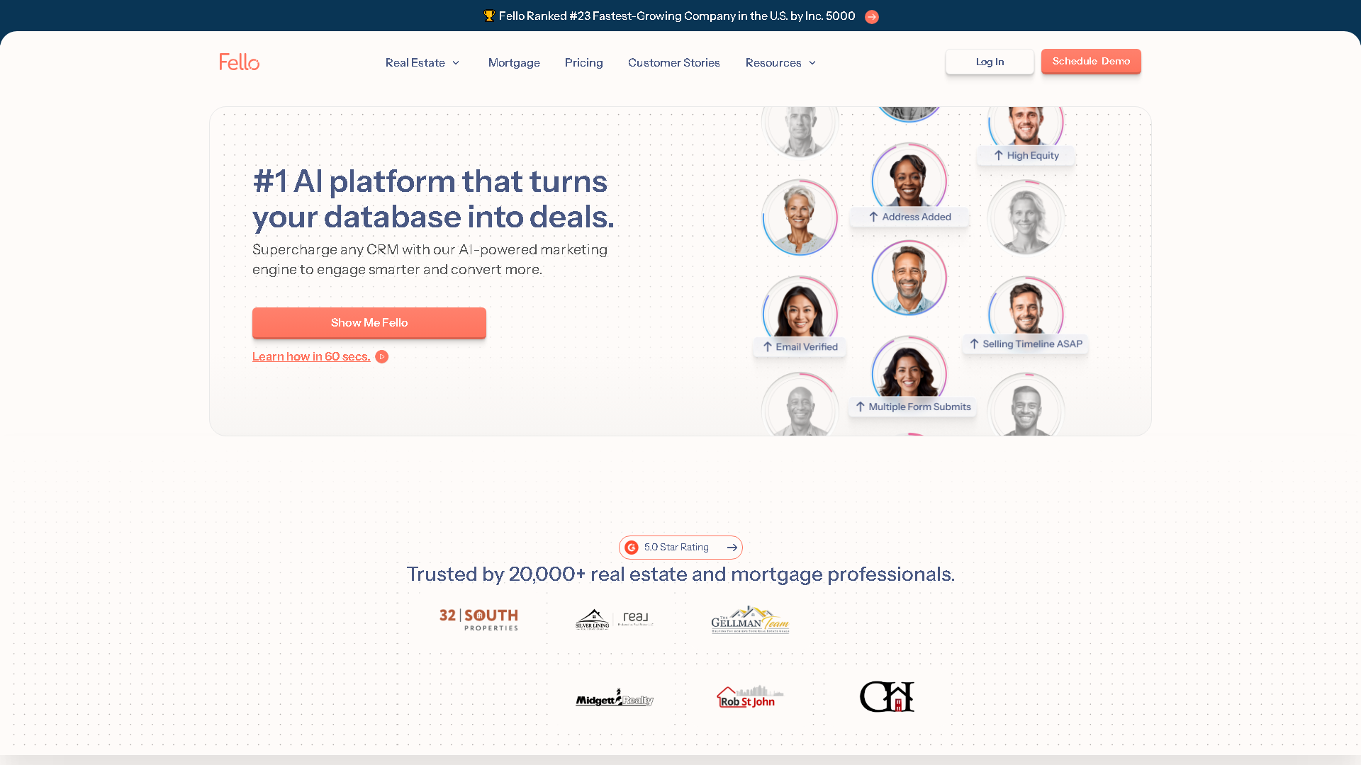 Fello Interface Screenshot - Legal & Finance Tool