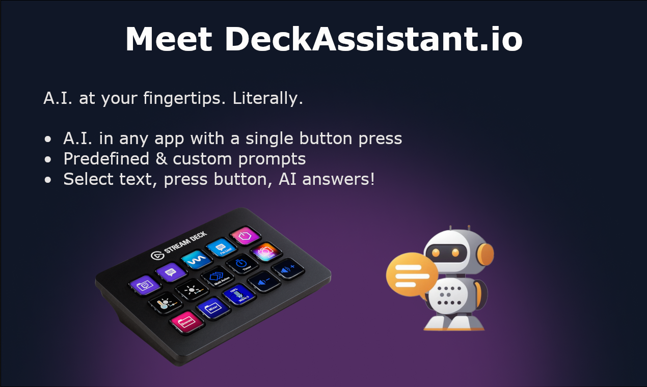 DeckAssistant Logo - Writing & Editing Tool