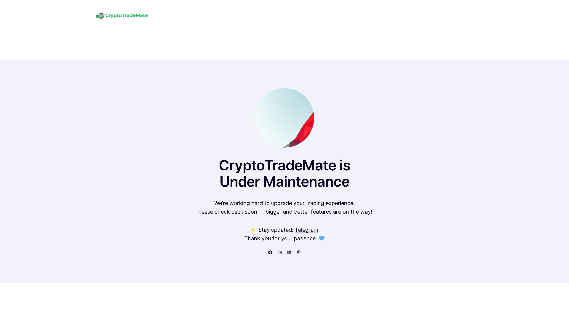 CryptoTradeMate Interface Screenshot - Legal & Finance Tool