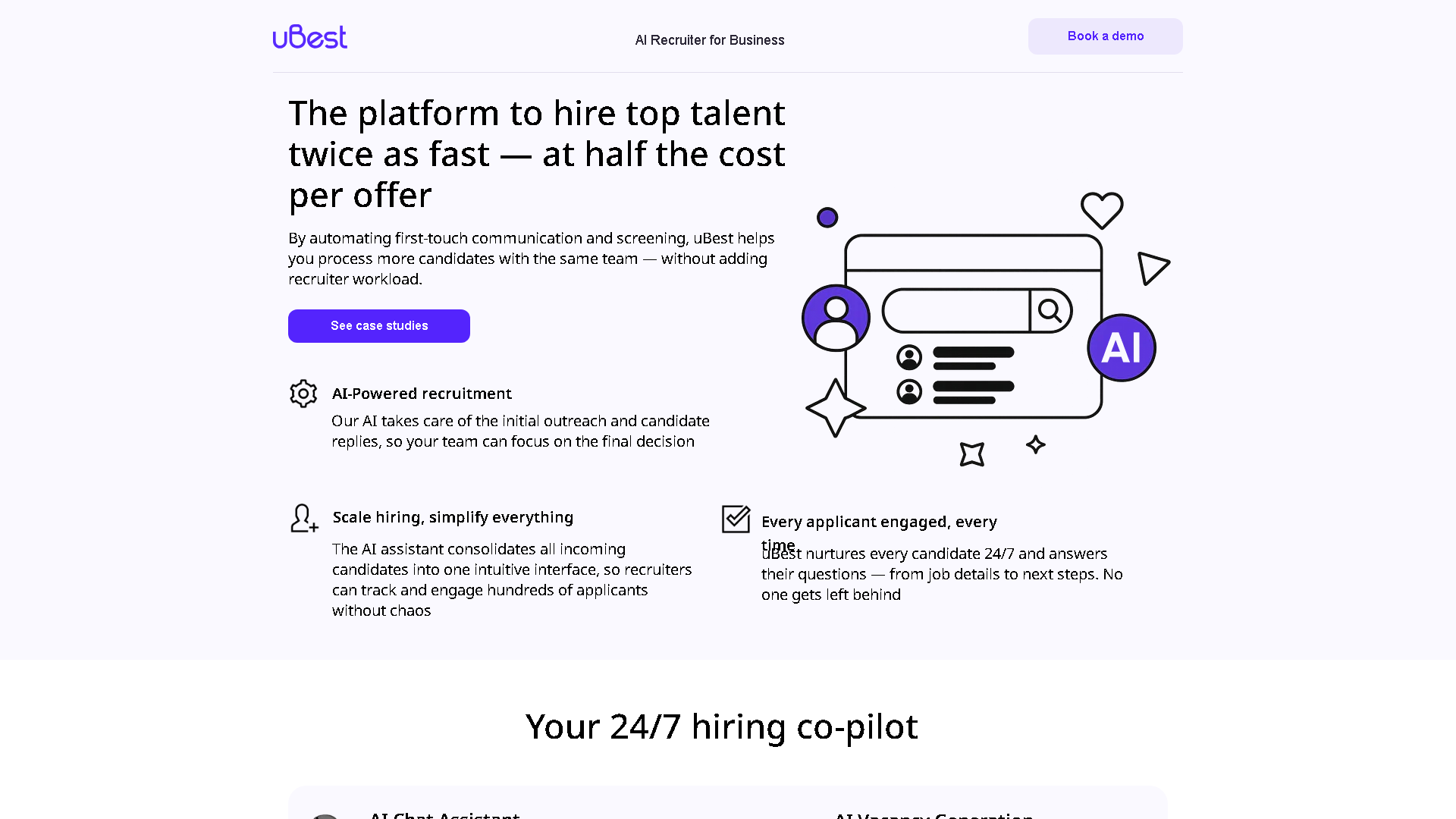 uBest Interface Screenshot - Writing & Editing Tool