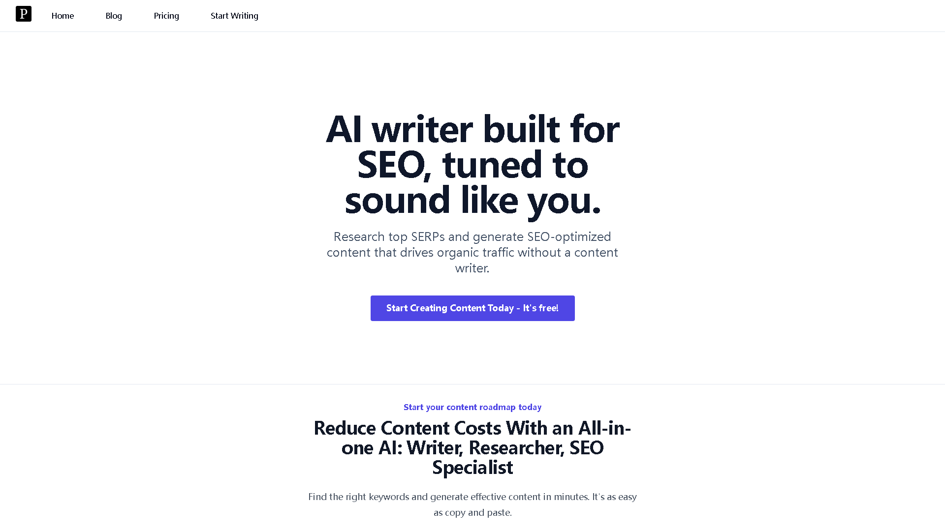 Platen.ai Interface Screenshot - Writing & Editing Tool