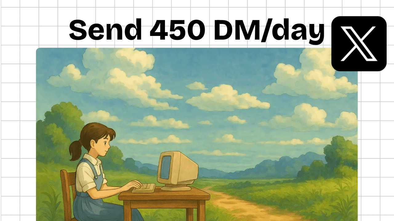 xAutoDM Logo - Writing & Editing Tool