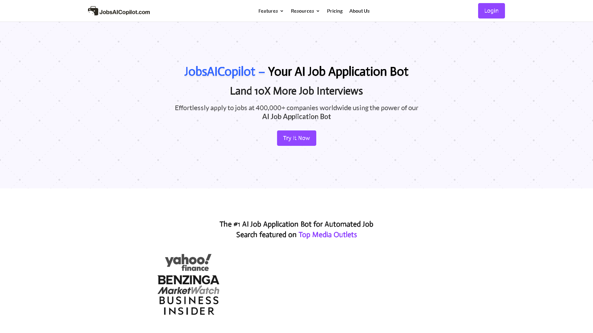 JobsAICopilot Interface Screenshot - Writing & Editing Tool