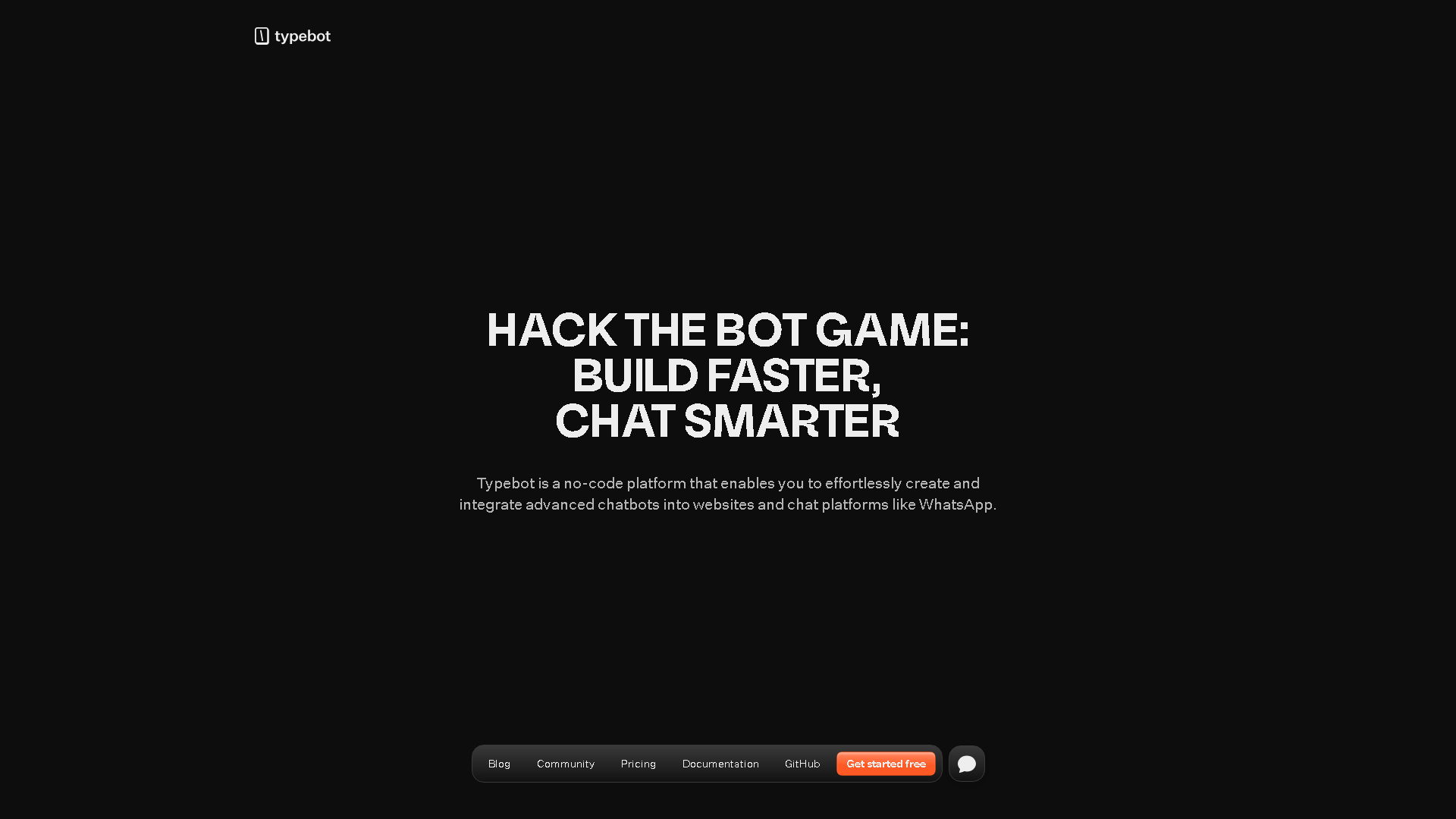 Typebot Interface Screenshot - Writing & Editing Tool