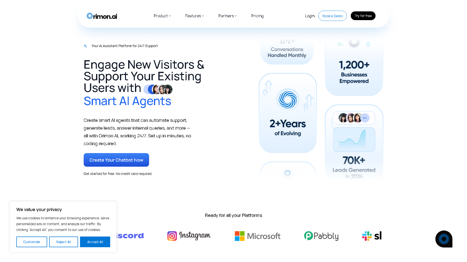 Orimon.ai Interface Screenshot - Writing & Editing Tool