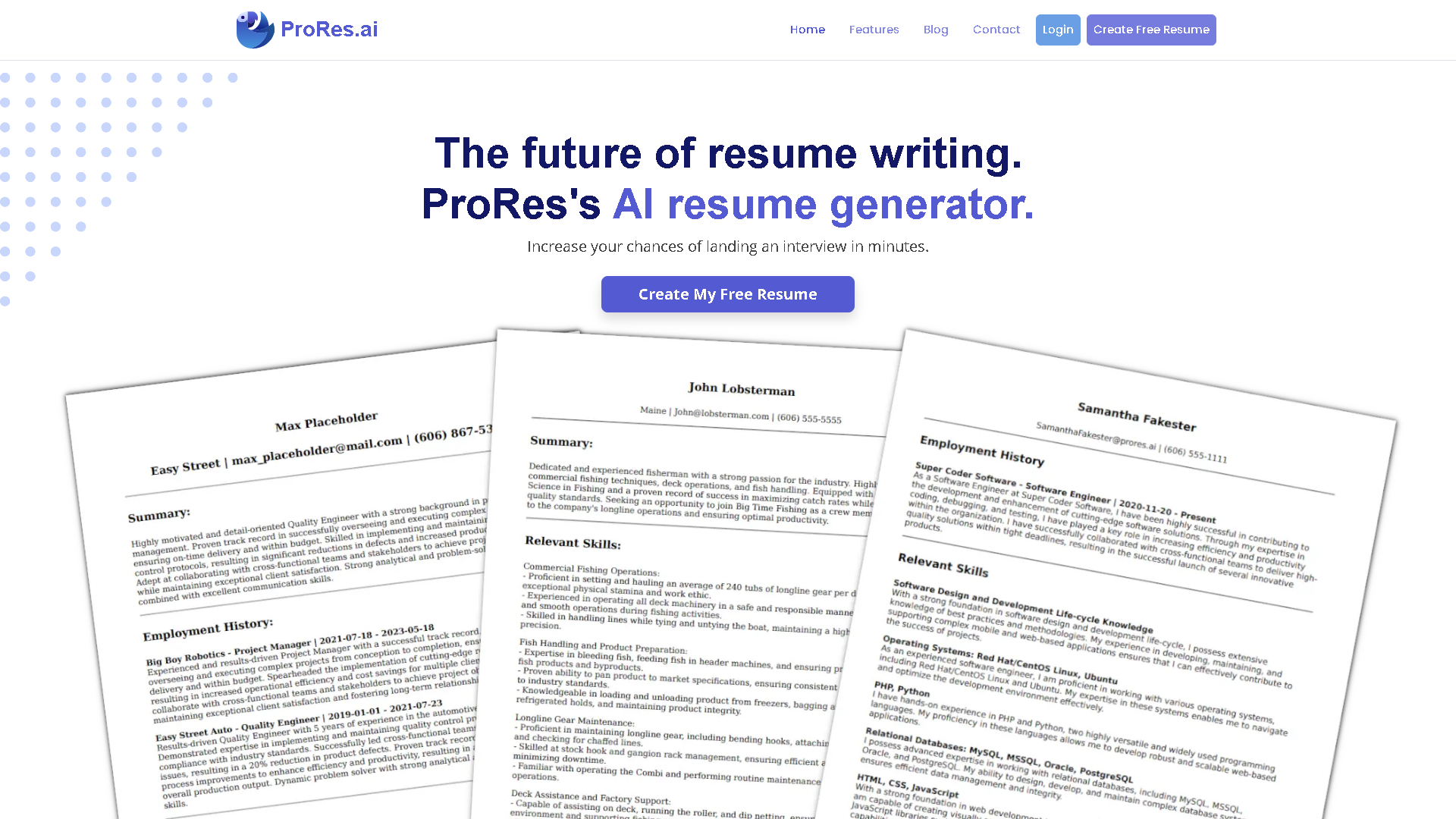 ProRes.ai Interface Screenshot - Writing & Editing Tool