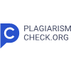 PlagiarismCheck.org Logo - Writing & Editing Tool