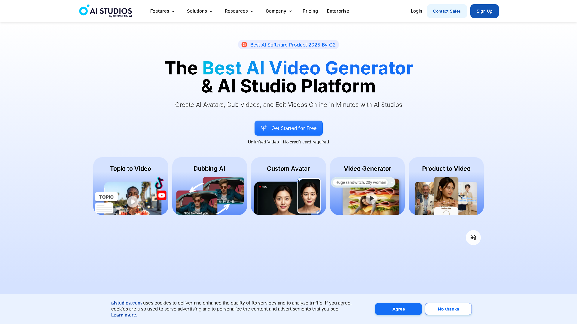 AI STUDIOS Interface Screenshot - Writing & Editing Tool