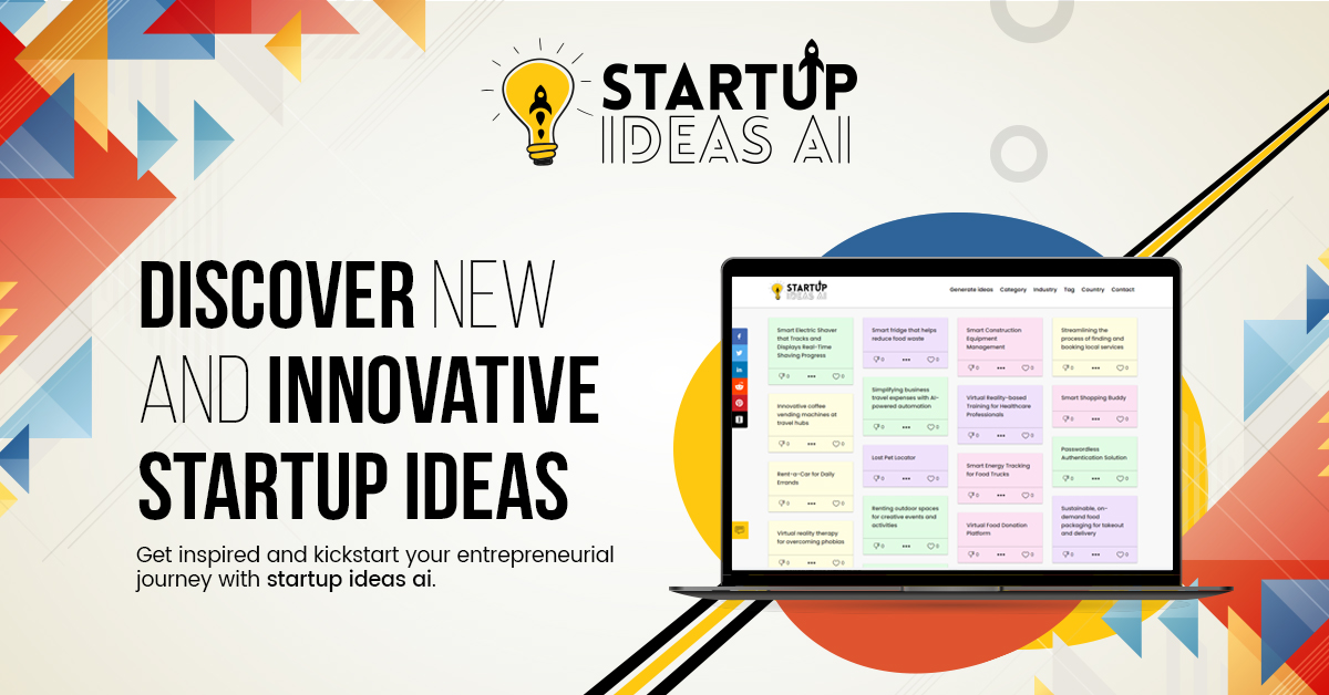 Startup Ideas AI Logo - Business Research Tool