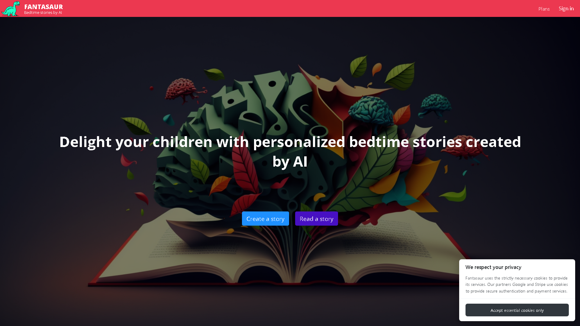 Fantasaur Interface Screenshot - Writing & Editing Tool