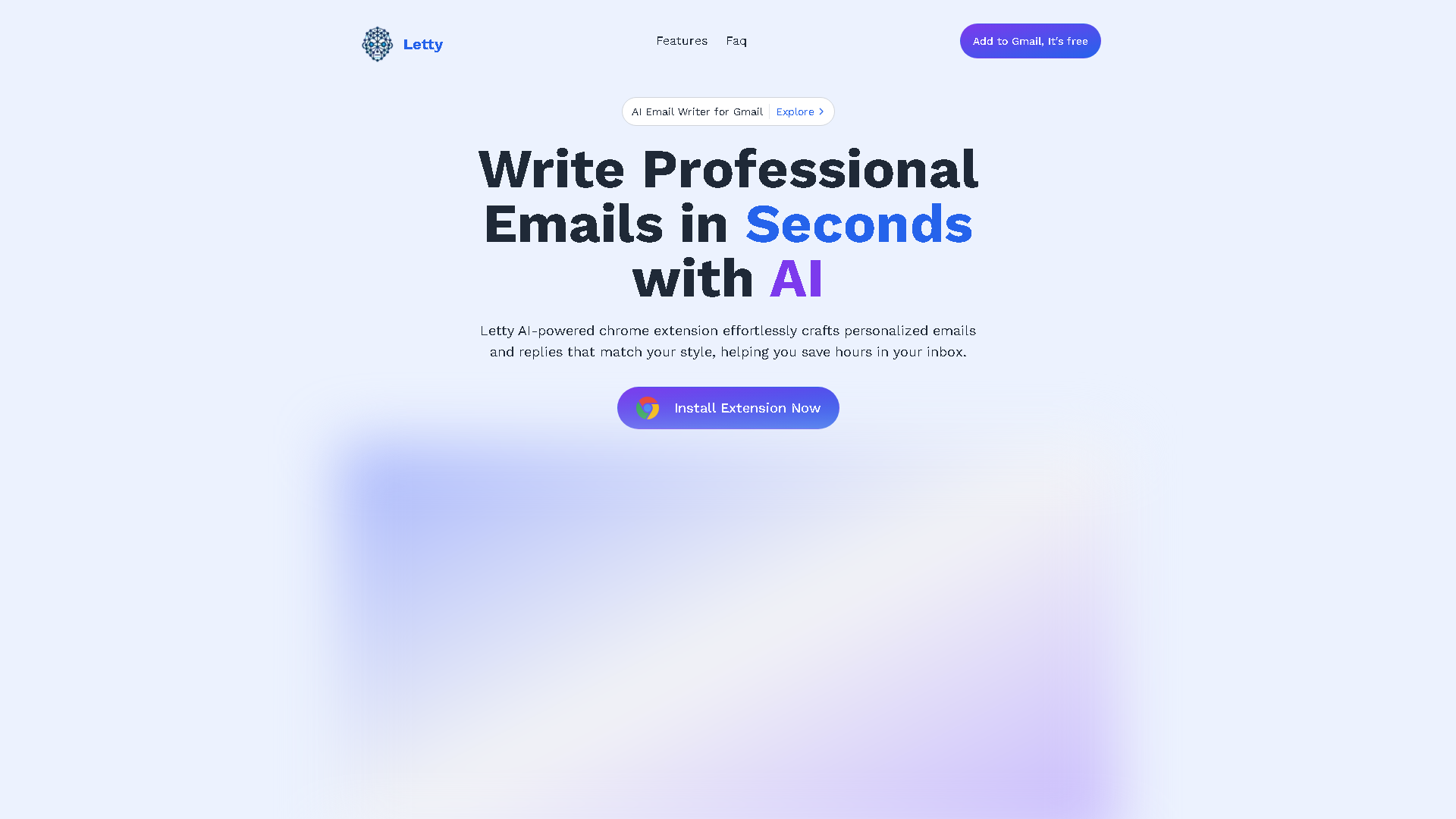 Letty Interface Screenshot - Writing & Editing Tool