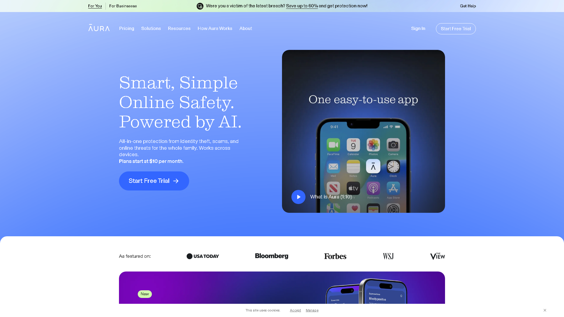 Aura Interface Screenshot - AI Detection & Anti-Detection Tool
