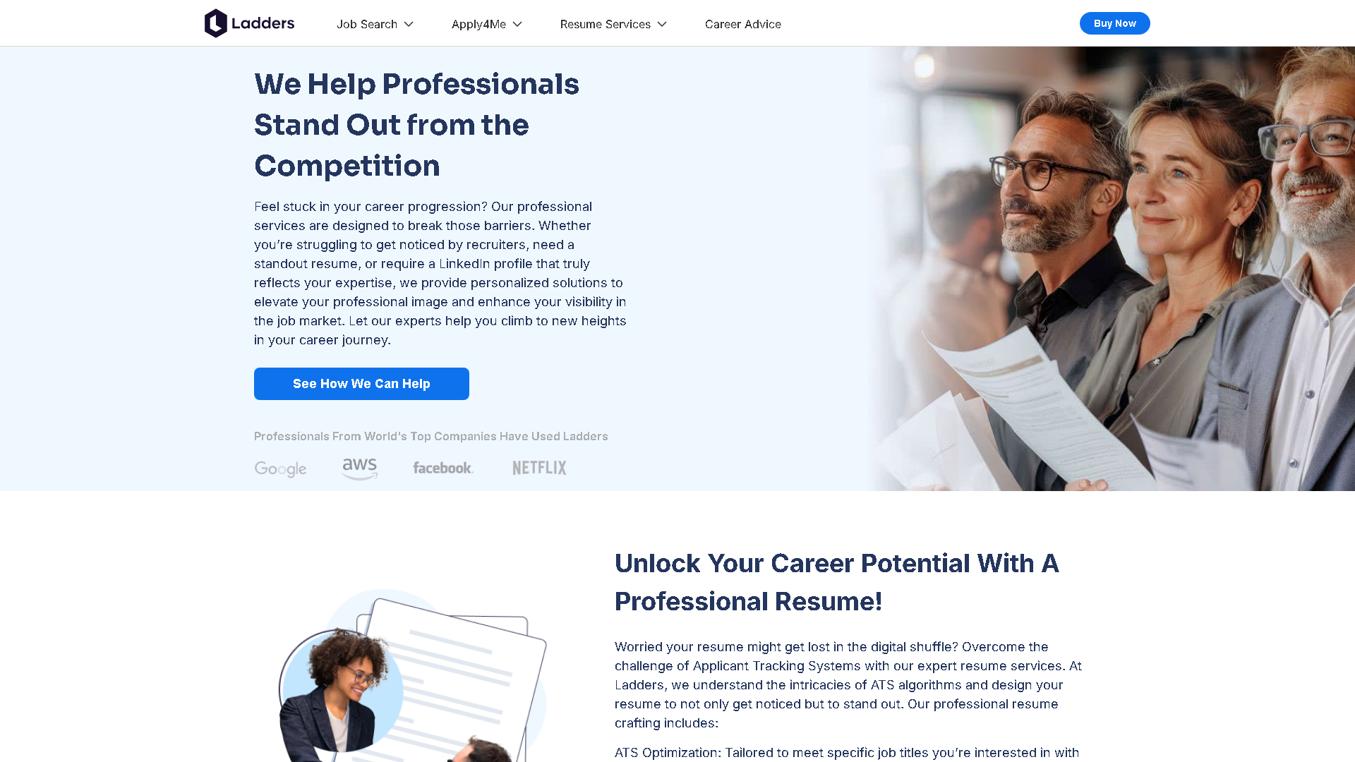 Leet Resumes Interface Screenshot - Writing & Editing Tool