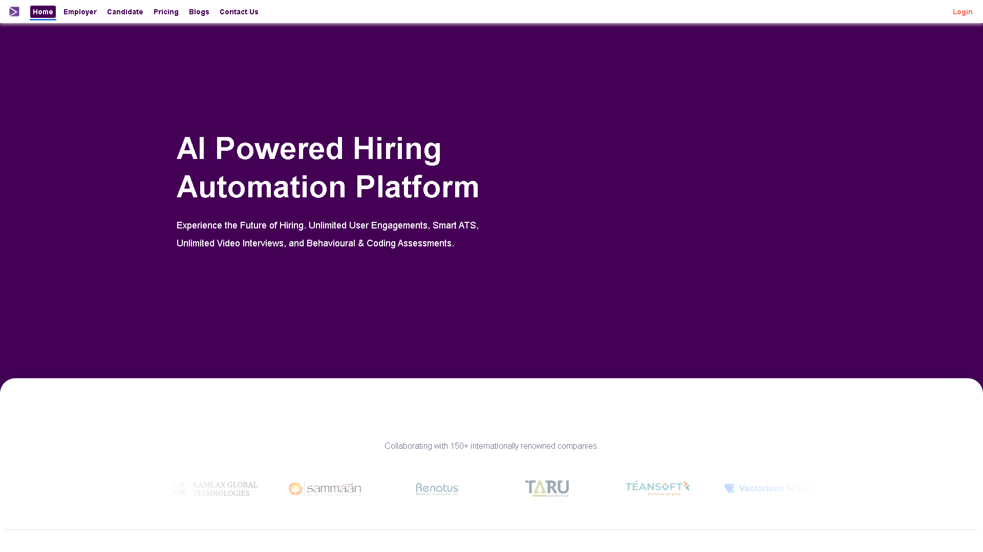 LueinHire.com Interface Screenshot - Writing & Editing Tool