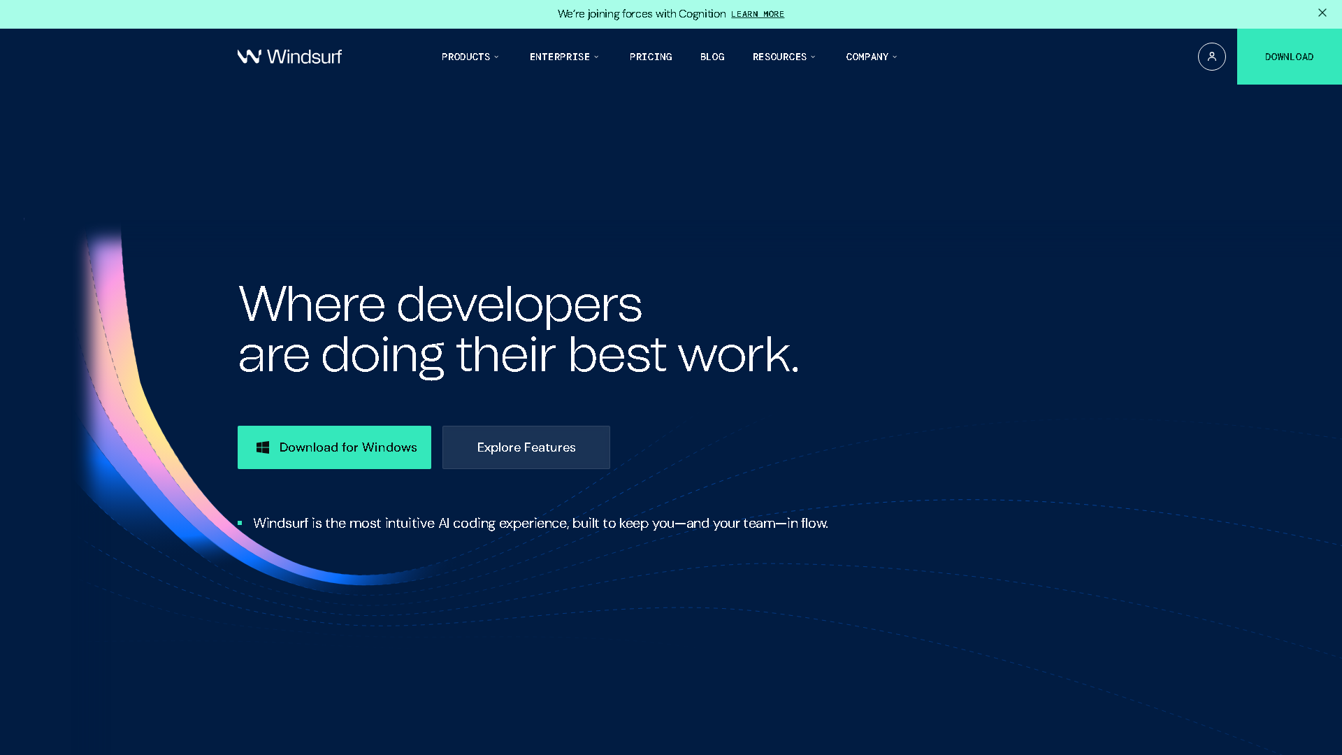 Windsurf Interface Screenshot - Coding & Development Tool