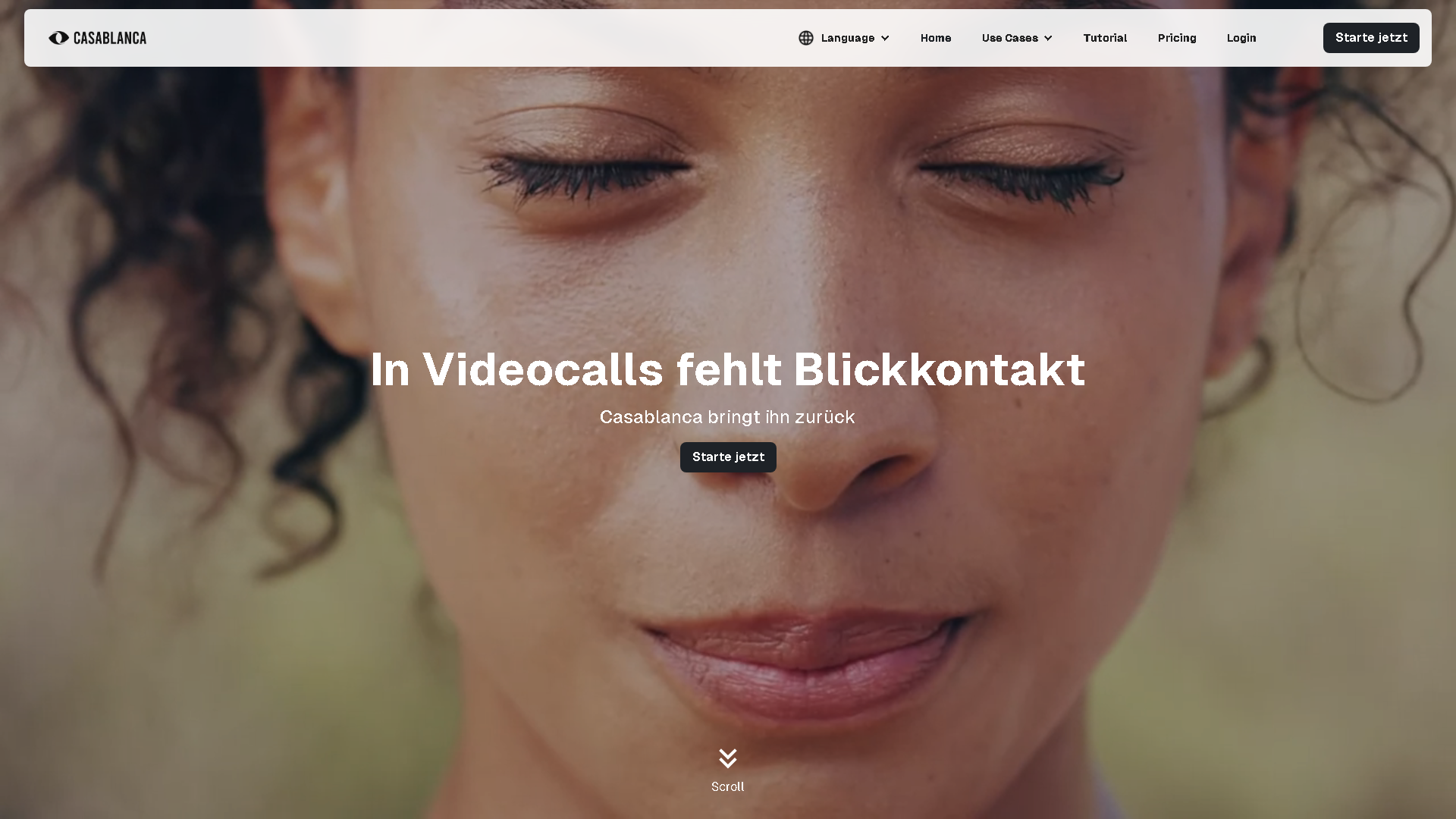 Casablanca.AI Interface Screenshot - Video & Animation Tool