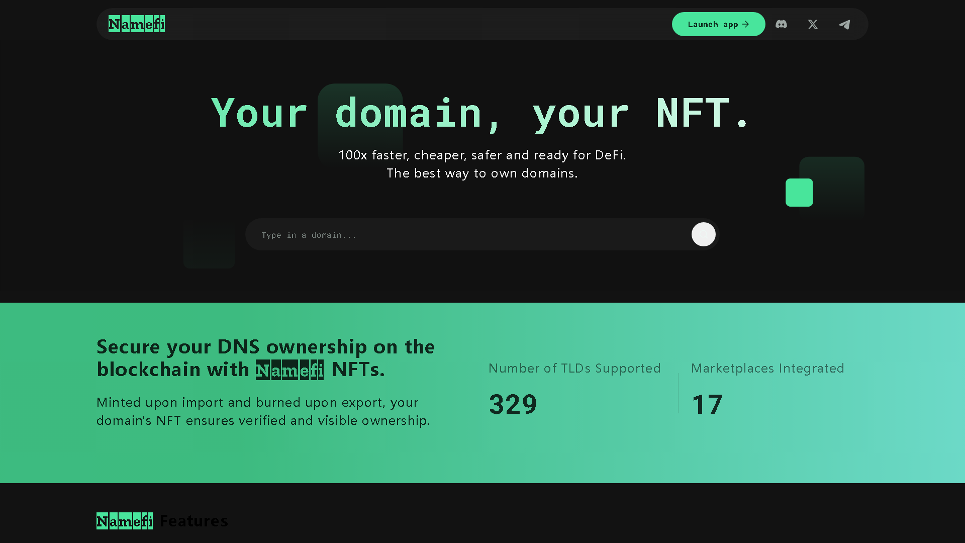 Namefi Interface Screenshot - Writing & Editing Tool