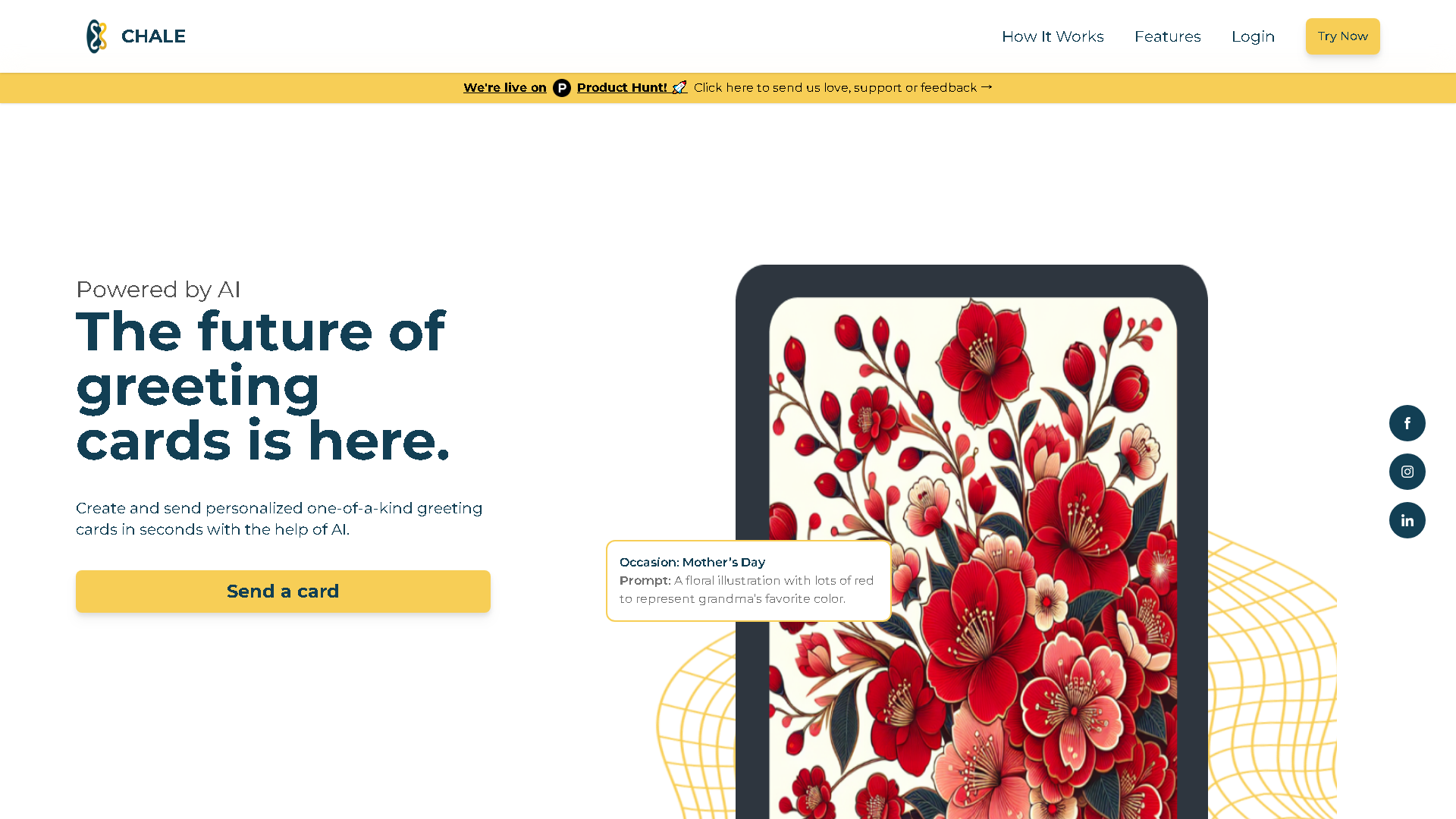 CHALE Interface Screenshot - Writing & Editing Tool